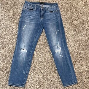Judy Blue Distressed Skinny Jeans